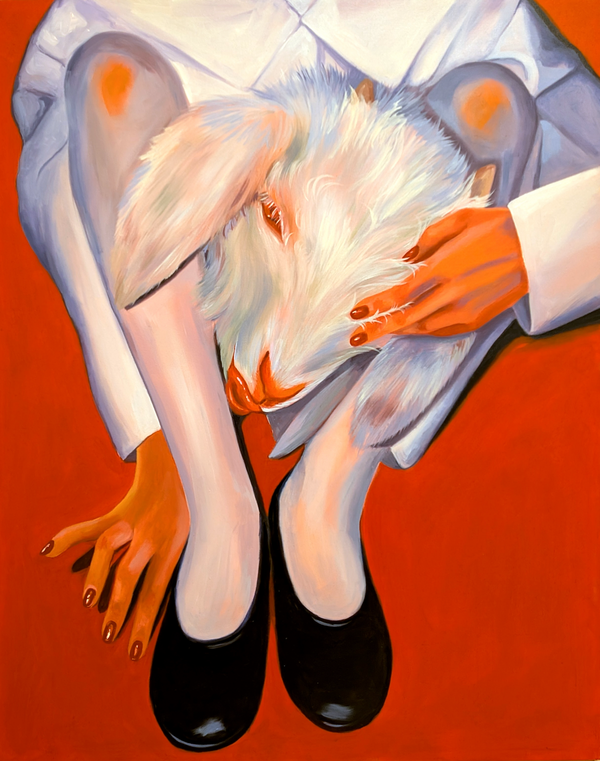 Expiación, an original oil on canvas by Citlali Haro — Art of NOMA