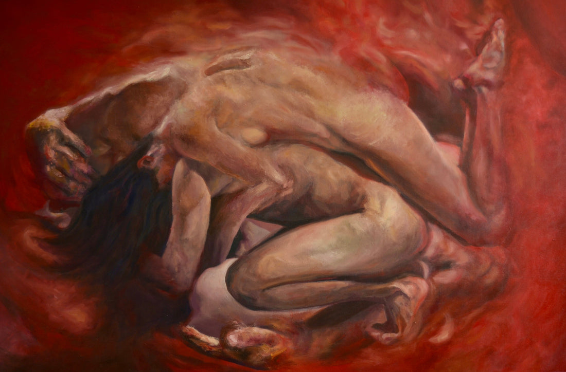 Genesis, an original oil painting by Karlos Ibarra