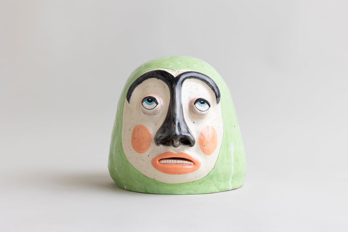 100 pajaros volando, a ceramic sculpture by Johanna El Zelah