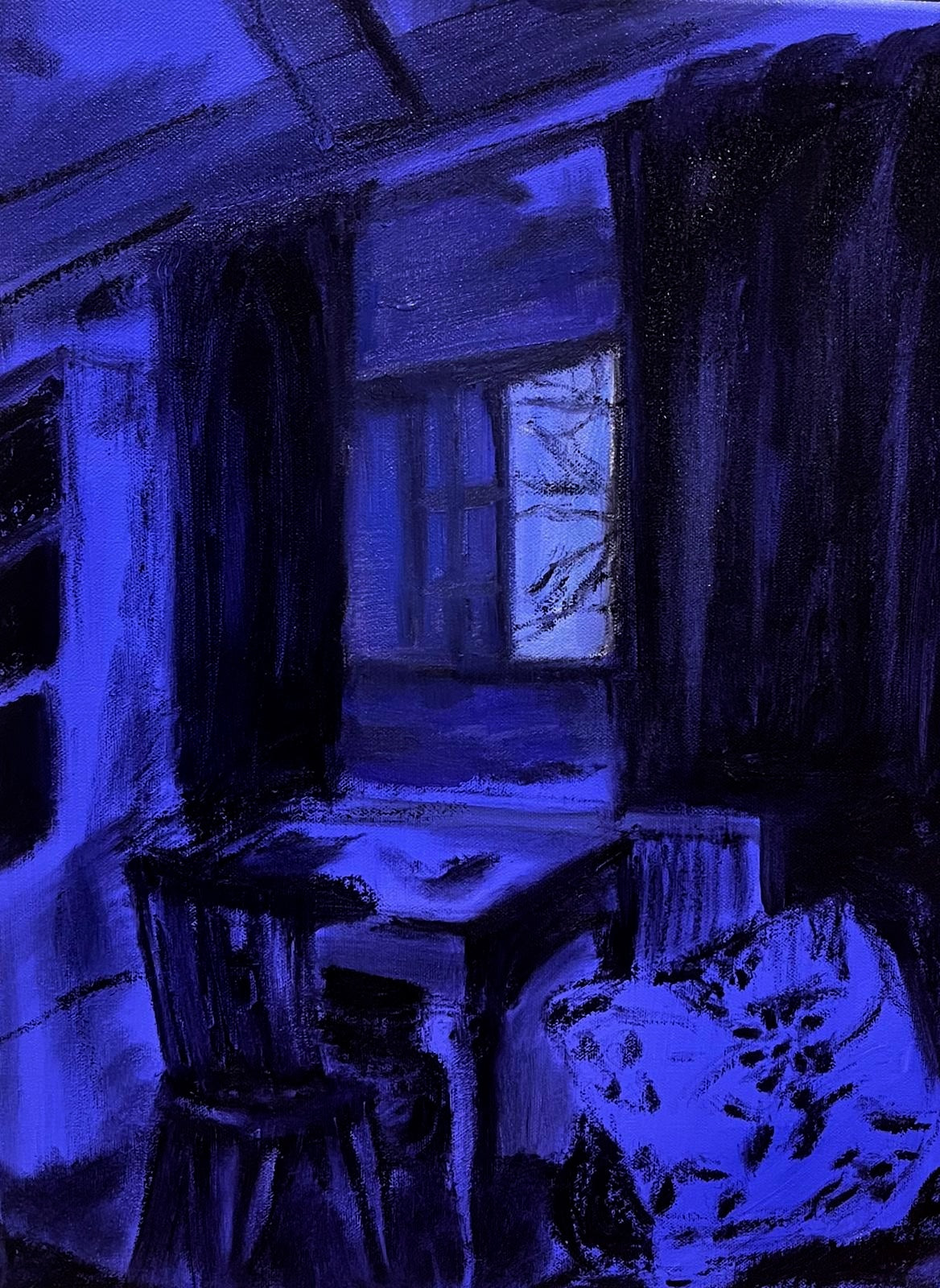 Moonlit Room by Tori Pounds contemporary painting