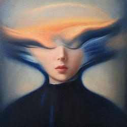 La Bruja original oil painting by JoCa on canvas