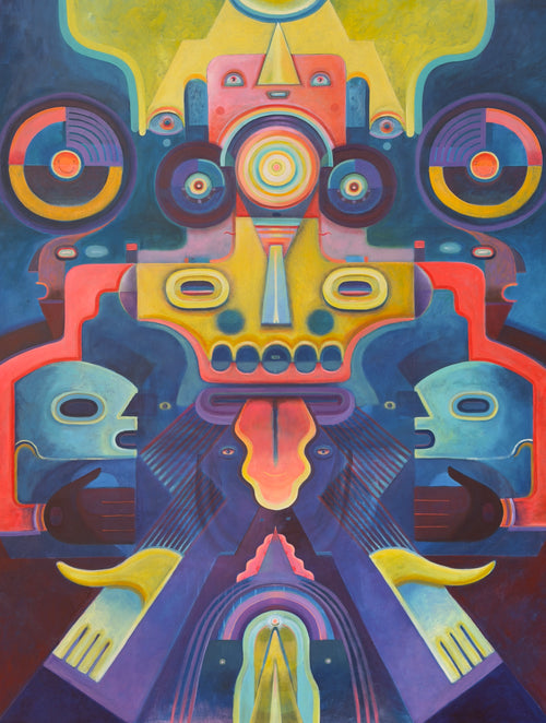 All You Need by Jorge Tellaeche acrylic painting on canvas