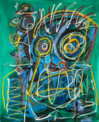 Anxiety print by Daniel de Polignac giclée on Hahnemühle matte paper