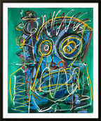 Anxiety print by Daniel de Polignac giclée on Hahnemühle matte paper