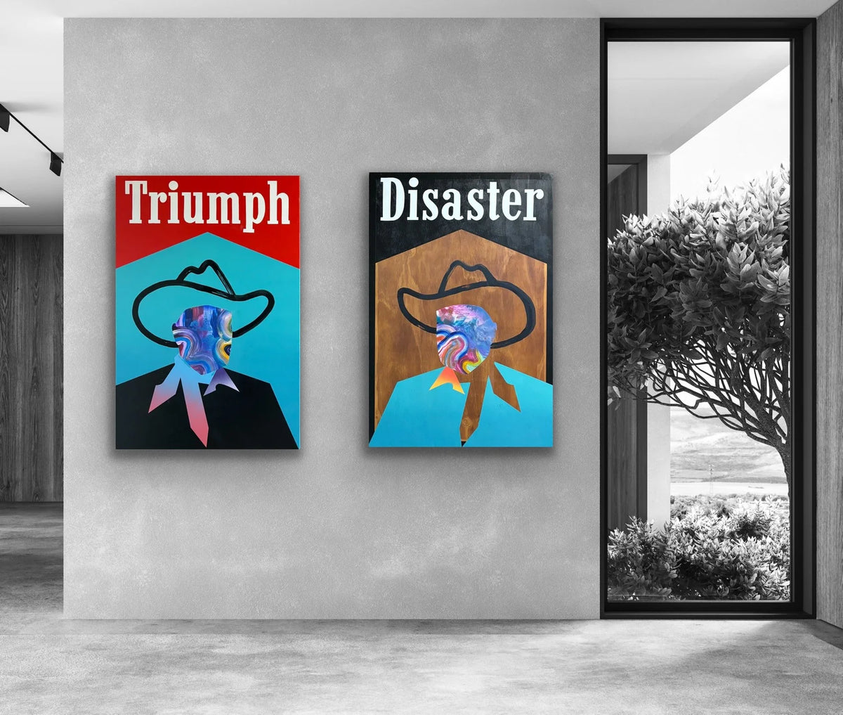 Disaster by Gareth Stehr Unique Contemporary Painting