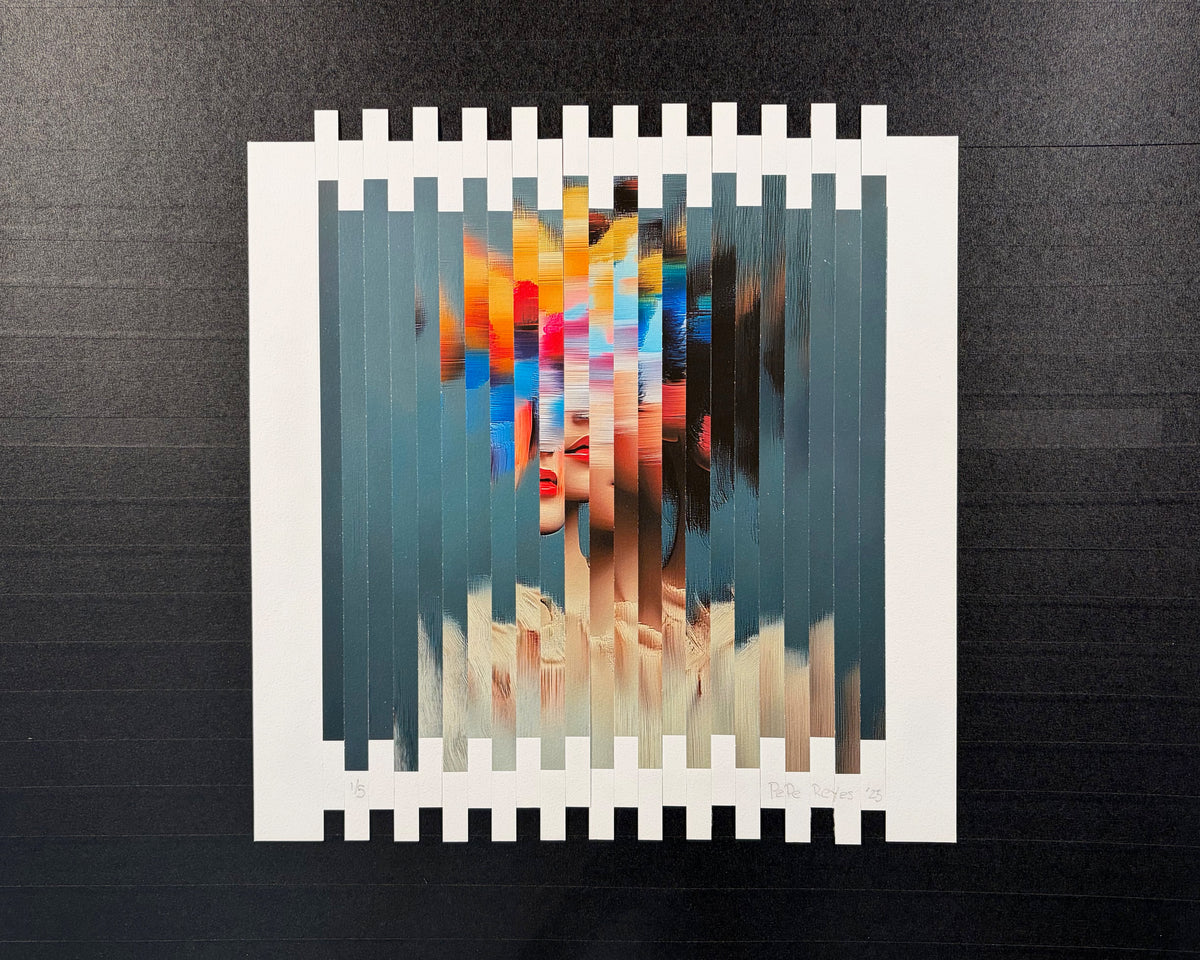 CD7001 by Pepe Reyes Limited Edition Rollage Print