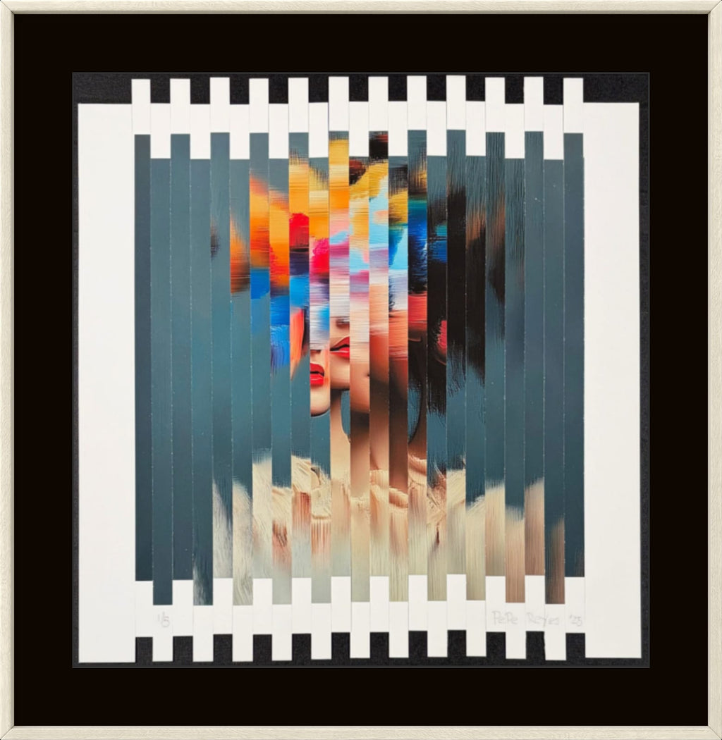 CD7001 by Pepe Reyes Limited Edition Rollage Print