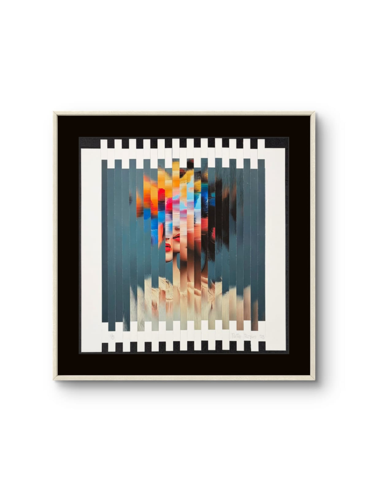 CD7001 by Pepe Reyes Limited Edition Rollage Print