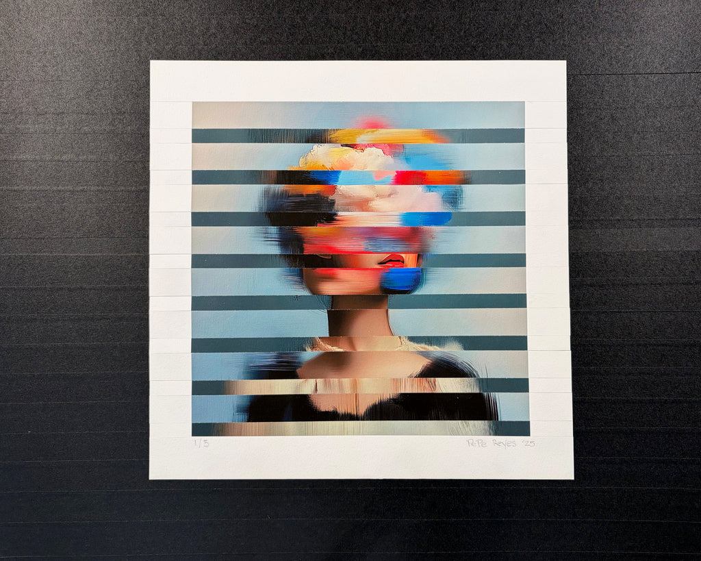 CDTA001 by Pepe Reyes Limited Edition Rollage Print