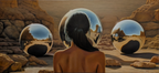 Contemplando Universos Internos, painting by Arturo Lemus Beltrán — Art of NOMA
