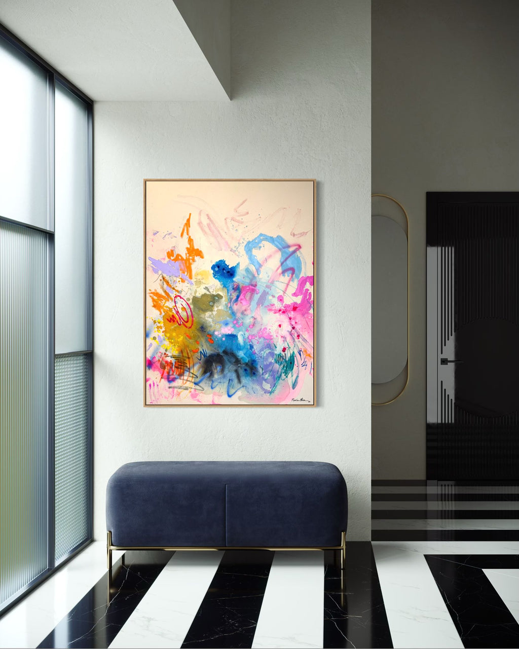 You, painting by Nuria Oliva — Art of NOMA