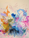 Desde el cielo, painting by Nuria Oliva — Art of NOMA