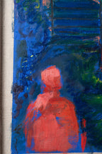 The Graveyard Book by Tori Pounds mixed-media painting on canvas