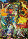 Héroes Invisibles, oil painting by Raúl Cerrillo — Art of NOMA