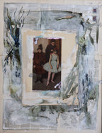 EL FIN DE AMAR original mixed media collage artwork by Genoveva Kelleher