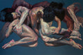 In Sync XV, painting by Karlos Ibarra — Art of NOMA
