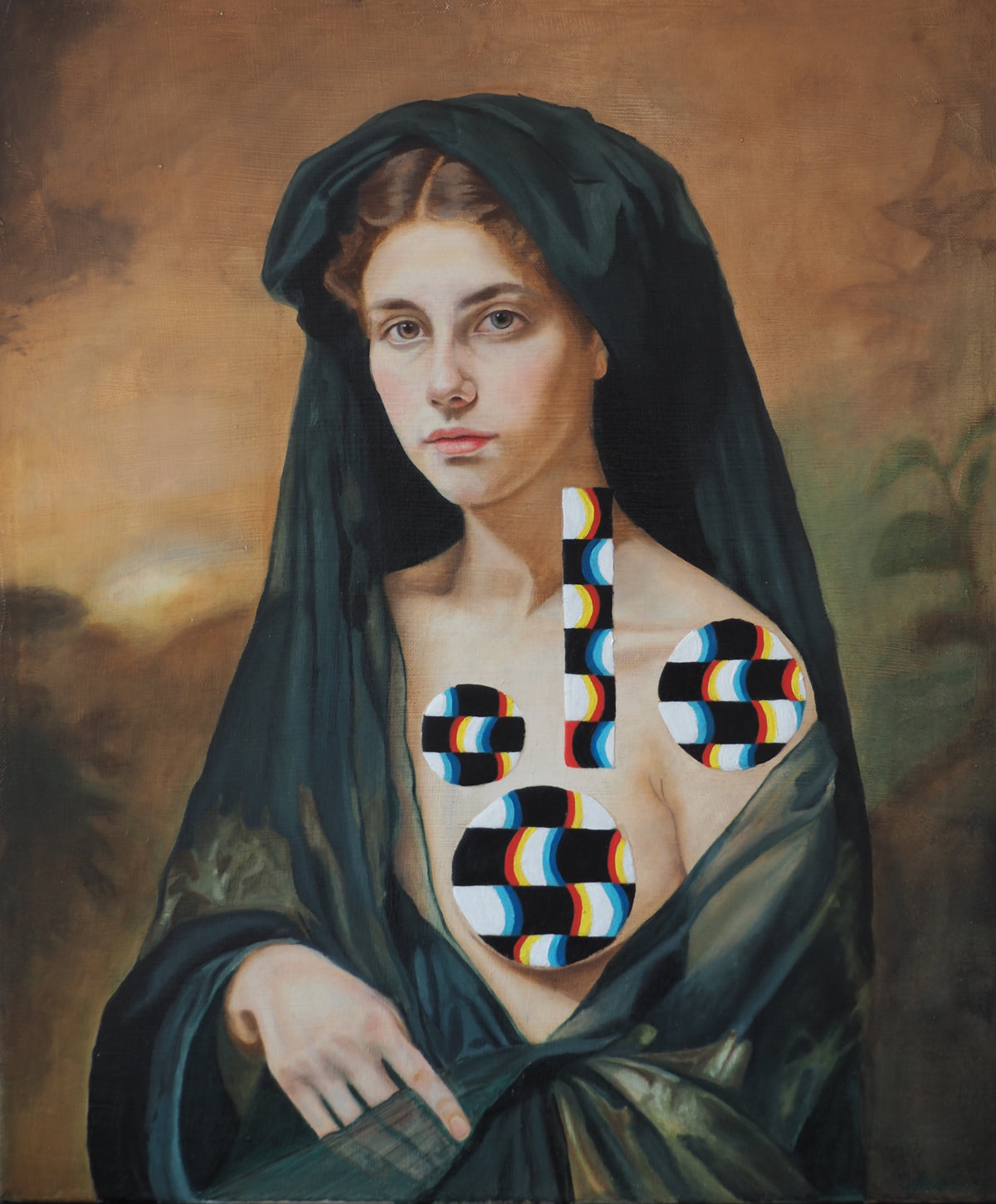 Inner Truth, painting by Su Lin Casanova — Art of NOMA