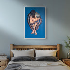 In Sync VII original acrylic painting by Karlos Ibarra on canvas
