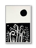 Life from Beneath by Daniel de Polignac acrylic painting on canvas