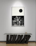 Life from Beneath by Daniel de Polignac acrylic painting on canvas