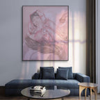 Little Red Riding Hood (Deborah Kerr) original artwork by Pia Dehne on fabric