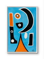 Lonely Night by Daniel de Polignac acrylic painting on canvas