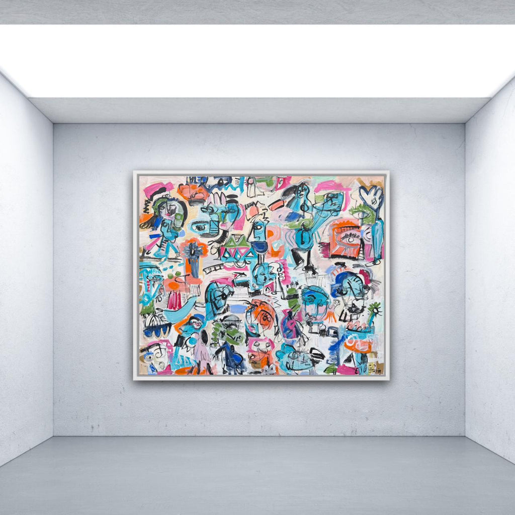 Mapa De Identidad, painting by Giselle Fenig — Art of NOMA
