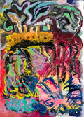Navigate into the Deep 2, painting by Raúl Cerrillo — Art of NOMA