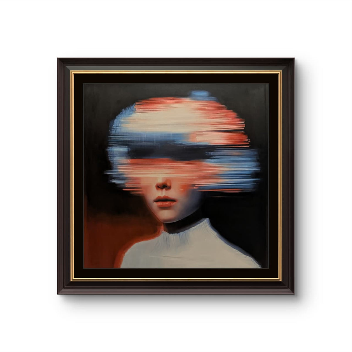 Nuclear Seed by JoCa shown on a gallery wall, scale view