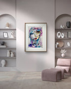 Ojo Interior by Giselle Fenig Unique Mixed Media Artwork