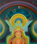 Open The Door 3 by Jorge Tellaeche acrylic painting on canvas