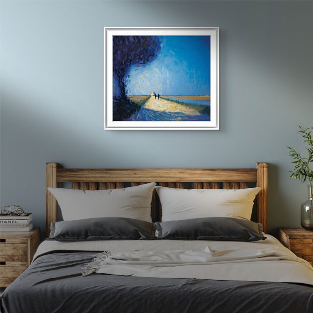 Over The Bridge print by Daniel Stara giclée on Hahnemühle matte paper