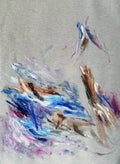 Piezas de lo que somos III, painting by Nuria Oliva — Art of NOMA