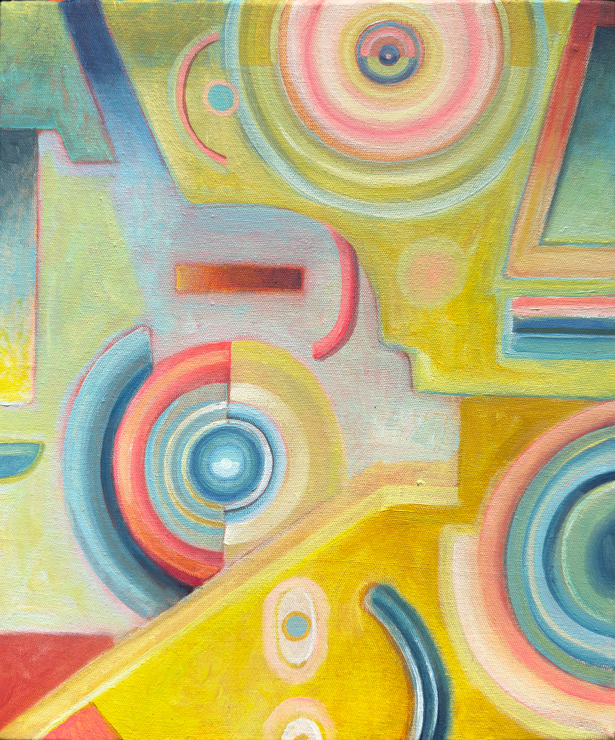 Perdiendo la forma 1 print by Jorge Tellaeche giclée on Hahnemühle paper