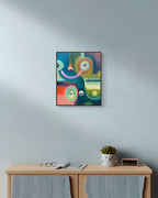 Perdiendo la forma 3 original acrylic painting by Jorge Tellaeche on canvas