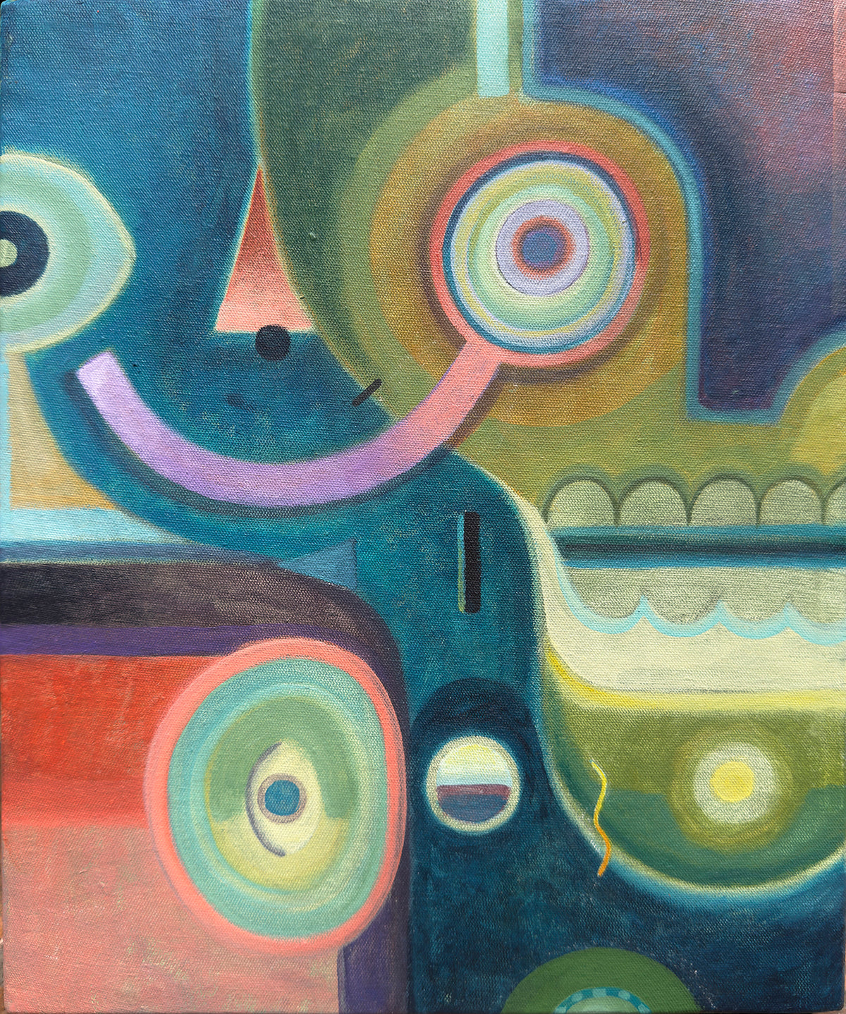 Perdiendo la forma 3 print by Jorge Tellaeche giclée on Hahnemühle paper