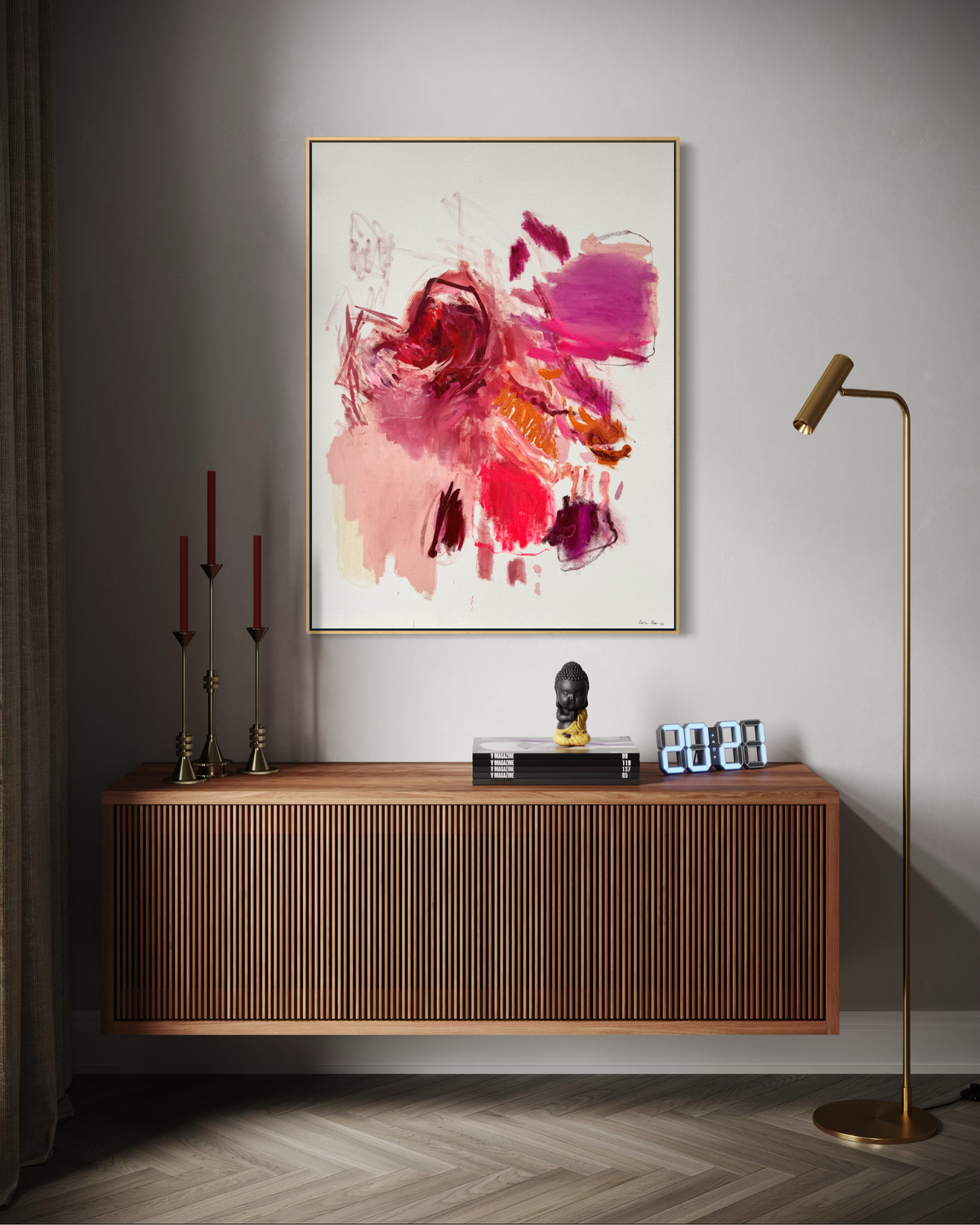 Piezas de energía, painting by Nuria Oliva — Art of NOMA