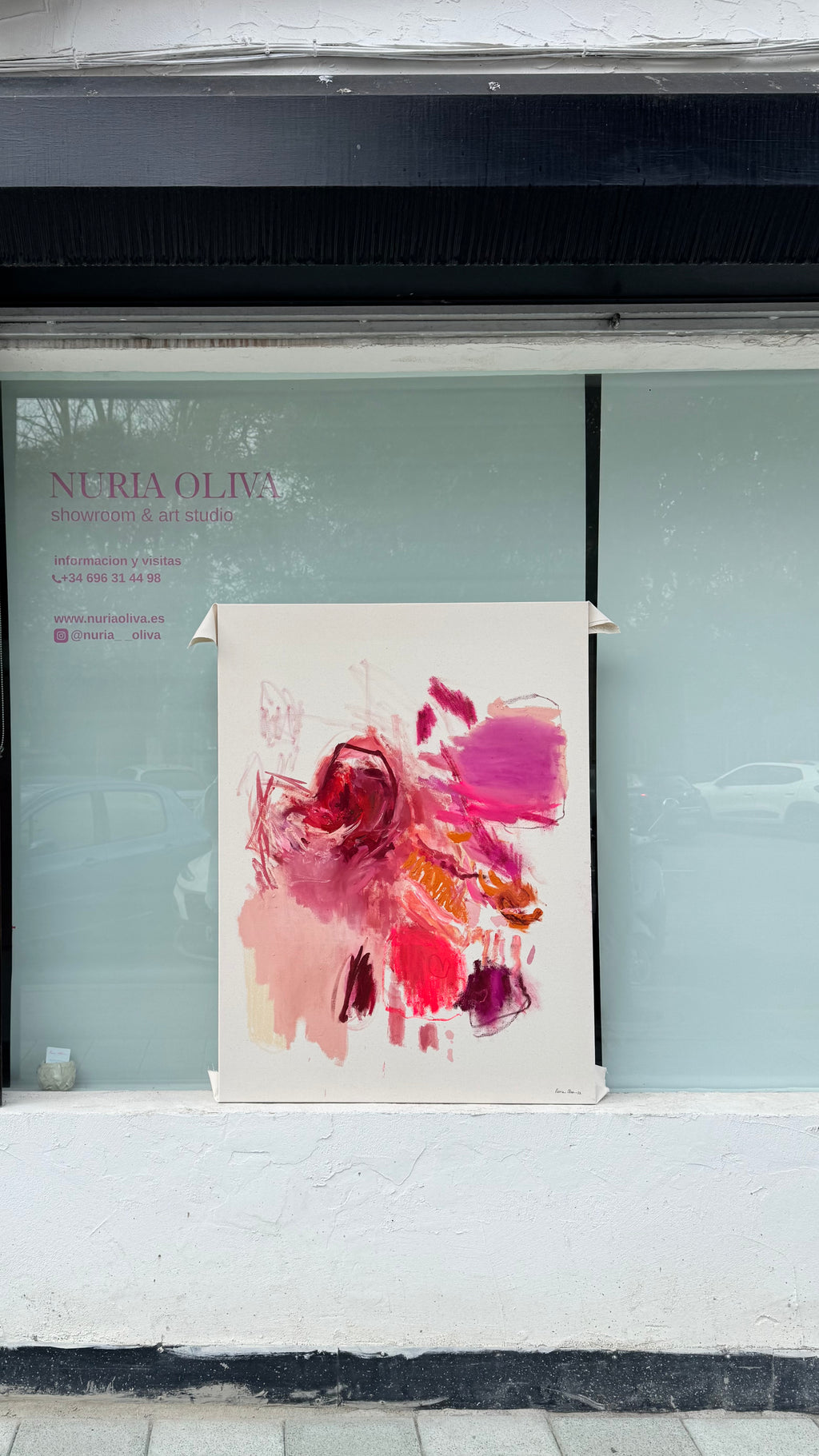 Piezas de energía, painting by Nuria Oliva — Art of NOMA