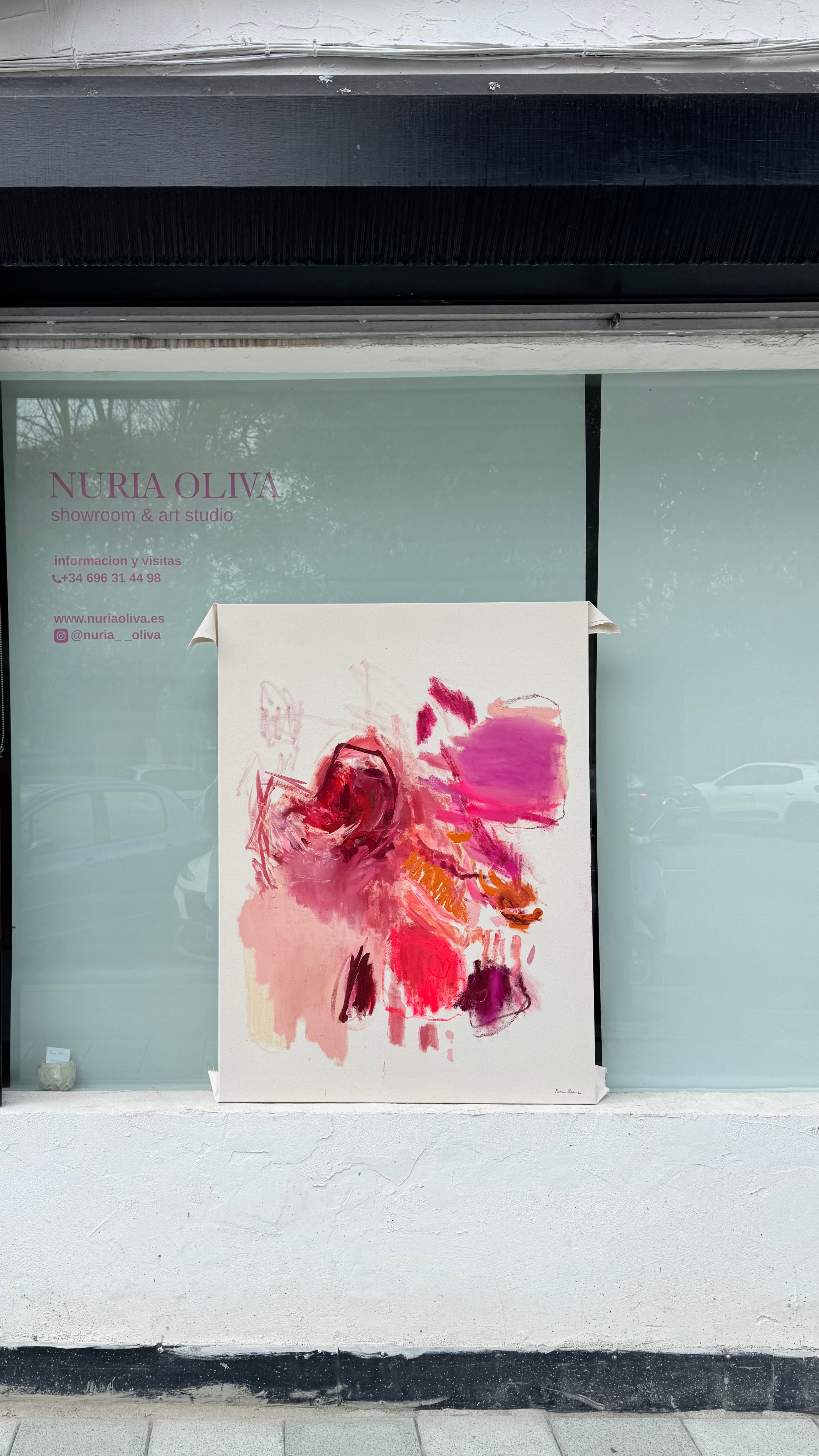 Piezas de energía, painting by Nuria Oliva — Art of NOMA