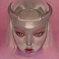 Pink Demon, painting by Aurora Kalos — Art of NOMA