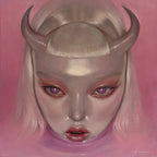 Pink Demon, painting by Aurora Kalos — Art of NOMA