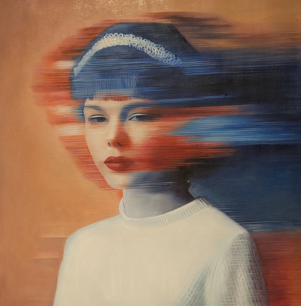 Processed Seed by JoCa oil painting on canvas