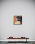 Processed Seed by JoCa shown on a gallery wall, scale view