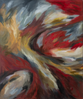 INTERRUPTED DREAMS 01 (Diptych), painting by Genoveva Kelleher — Art of NOMA