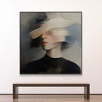 Self Assemble 2 original oil painting by JoCa on canvas