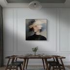 Self Assemble 2 original oil painting by JoCa on canvas
