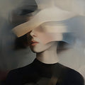 Self Assemble 2 original oil painting by JoCa on canvas