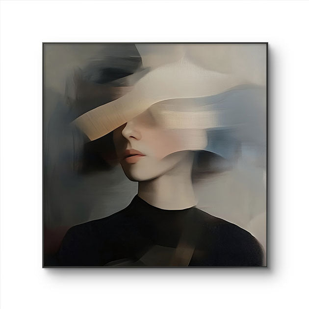 Self Assemble (2) original oil painting by JoCa on canvas