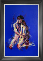 Sinergy VII original acrylic painting by Karlos Ibarra on canvas
