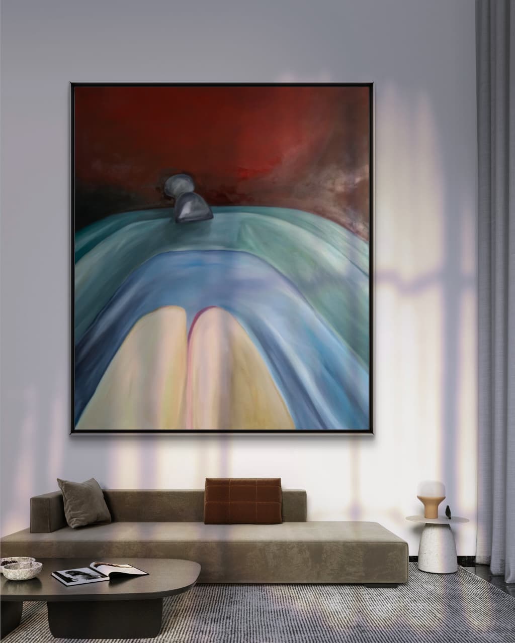 Solitude by Tori Pounds Large-Scale Oil Painting